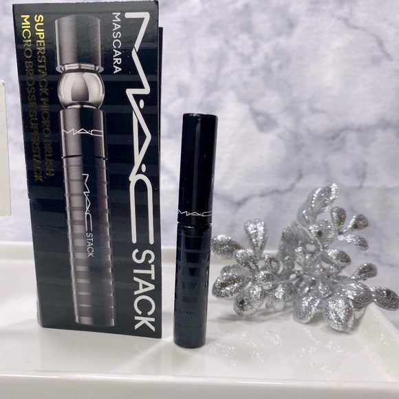 Mac Cosmetics Stack Mascara in Black, Buildable, Volume, Length, NEW - Mini 2ml - Picture 2 of 14